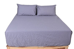Hobart Mist Pure Cotton Fitted Sheet Combo