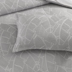 Bengali Jacquard Quilt cover Set Silver
