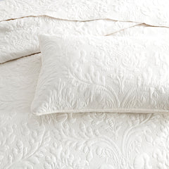 Berlin Jacquard Coverlet Set Stone
