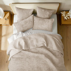Blake Velvet Coverlet Set Nude