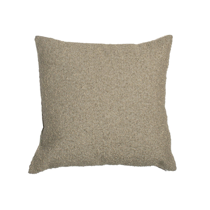 Brooklyn Feather Filled Boucle Cushion 50 x 50cm Khaki
