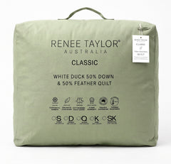 Classic 50% White Duck Down Quilt