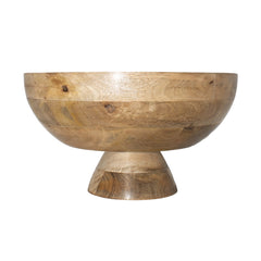 Corinne Pedestal Bowl 35x35x21cm Light Taupe