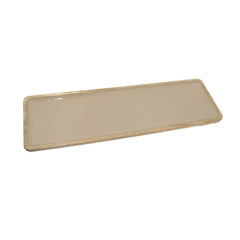 Corinne Rectangular Tray Large 60x18x2.5cm Light Taupe