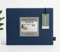 Flannelette Fitted & Pillowcase Set Ink - No Flat Sheet