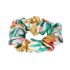 Fleur Darling Eyemask and Scrunchie Pamper Pack Pink & Yellow Floral Multi