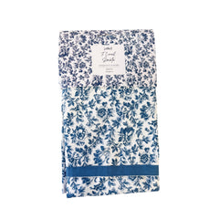 Floral Sonata Apron Blue