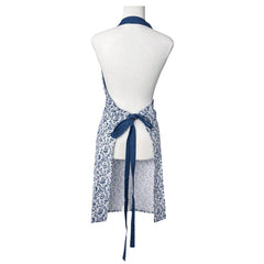 Floral Sonata Apron Blue