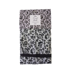 Floral Sonata Apron Charcoal