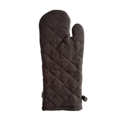 Floral Sonata Oven Mitt 2pk 19x35cm Charcoal