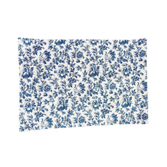 Floral Sonata Reversible Placemats Set of 4 33x48cm Blue