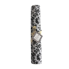 Floral Sonata Reversible Runner 40x180cm Charcoal
