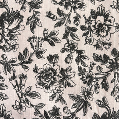 Floral Sonata Reversible Runner 40x180cm Charcoal