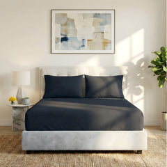 Kids Organic Cotton Fitted & Pillow case Set Turbulence