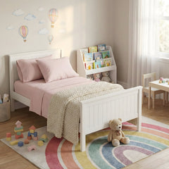 Kids Organic Cotton Sheet sets 300 Thread Count Sepia Rose