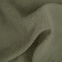 Washed Linen Cotton Sheet Set Leaf