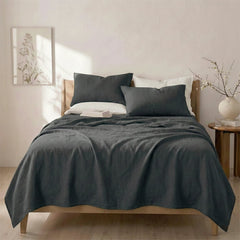Washed Linen Cotton Sheet Set Magnet