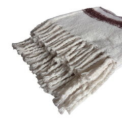 Marai Woven Throw 130 x 170cm Chocolate Multi