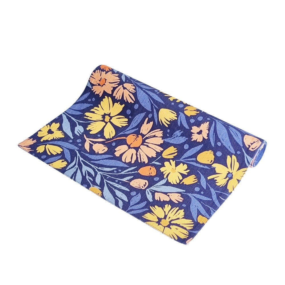 Millie Runner 40 x 180 cm Dusty Blue Multi