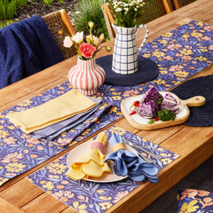 Millie Runner 40 x 180 cm Dusty Blue Multi