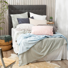 Kids Organic Cotton Sheet sets 300 Thread Count Sepia Rose