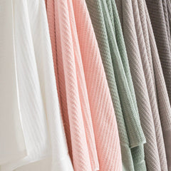 Cambridge Waffle Towel Sets Snow