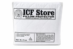 Pure Cotton Standard Pillowcase Pair (White)