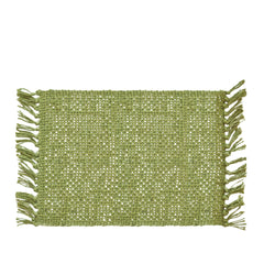 Rowan Jute Placemat 4 pack 33x48cm Bayleaf