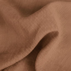 Washed Linen Cotton Sheet Set Terracotta