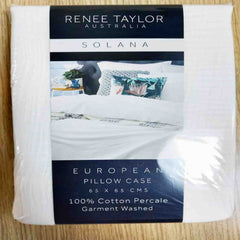 Solana Washed Cotton Textured Quilt set  White