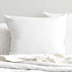 Washed Linen Cotton Quilt Cover Set White