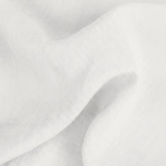 Washed Linen Cotton Sheet Set White