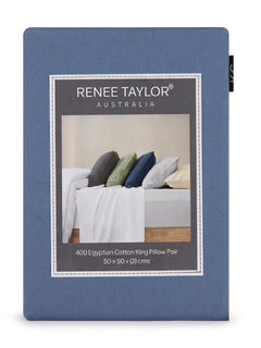 Egyptian Cotton Sheet Set Steel Blue